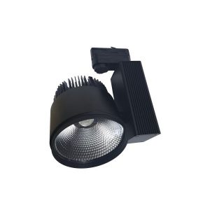 240 Volt, 40 Watt, Black, Single Colour Track Spot